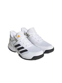Adidas Adizero Ubersonic 4 Kids Shoes Cloud White / Core Black / Solar Gold HP9700 - White - View 2