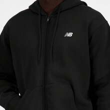 New Balance Essential Men's Full Zip Hoodie Black - Black - View 4