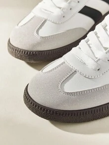 CUCCOO EASI 女士休闲撞色舒适运动鞋，适合日常穿着 - 彩色 - 查看 3