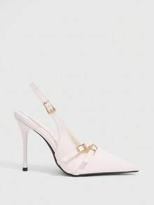 CUCCOO SZL Zapatos de tacón de punta elegantes para mujeres para ir al trabajo - Chantilly - Ver 3