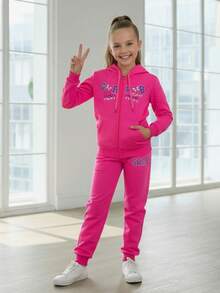 Young Girls Activewear - Pink - View 1