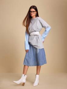 Daringsoles Women's Fashion Versatile Commute Chunky Heel Ankle Boots For Christmas - White - View 5