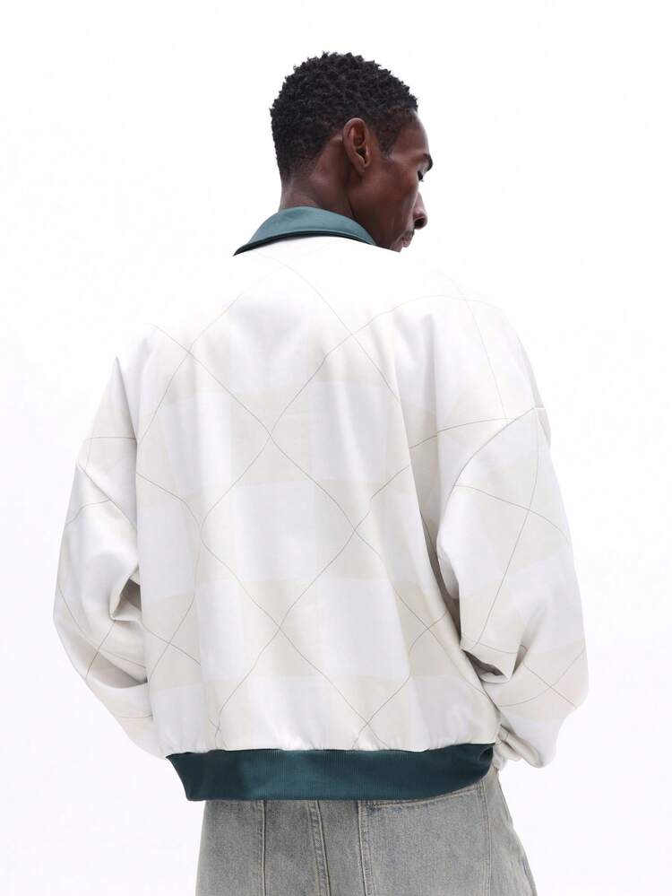 Long Sleeve Embroidered Polo Shirt