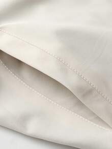 Manfinity Homme Áo khoác dài tay có khóa kéo thường ngày dành cho nam - trắng - Xem 5