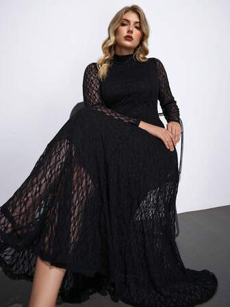 Maija Plusstorlekar Nya damkläder, Höst-/vinterkläder, Helårskläder, Vinterkläder, Outfits för skolan för kvinnor, Halloween- och julkläder, Outfits för lärare för kvinnor, Vardagsutflykter, Kvällsklänningar, Bröllopsklänningar, Eleganta bröllopsklänningar, Kyrkkläder för kvinnor, Affärsmässigt casual för kvinnor, Svart midiklänning i spets för kvinnor