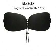 1Pc/4Pcs Sticky Bra, Backless Strapless Bra Push Up, Adhesive Invisible Lift Up Bras - Multicolor - View 13