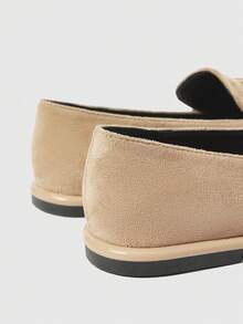 Sleekvia Women's Fashionable Versatile Casual Minimalist Flats For Christmas - Apricot - View 9