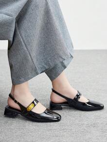 CUCCOO BIZCHIC 女士百搭休闲平底鞋 - 黑色 - 查看 5