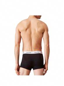 Calvin Klein 3 Pack Men's Boxers - Black - View 3