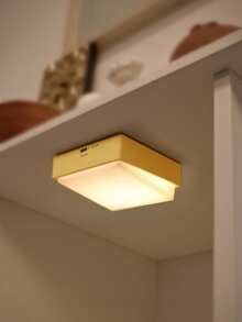 Teckwe Toggle Light, Button Night Light, Dimmable LED Mini Nightlight, On And Off Night Lamp For Hallway, Bedroom, Stairway, Birthday Gift - wood color - View 4