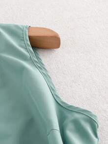 GlowEve CURVE Bộ 2 món cỡ lớn, trang phục thường ngày thanh lịch, thoải mái, mềm mại, thân thiện với da, phù hợp với mọi hoạt động hàng ngày - màu xanh lá - Xem 4