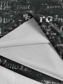 Glimmora Y2K哥特复古美学街头风印花长袖T恤，女款圆领T恤，Y2K风格休闲服饰 - 彩色 - 查看 5