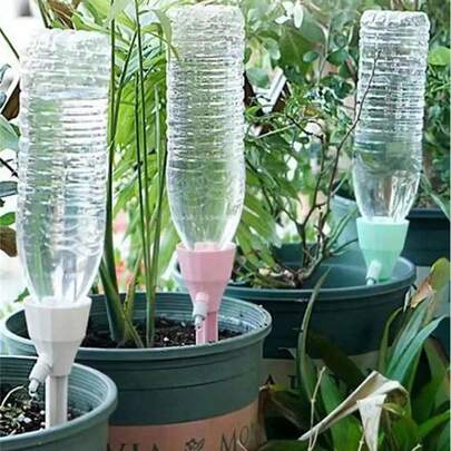 1/6/10 thiết bị tưới nước tự động có công tắc van điều khiển nhả chậm có thể điều chỉnh, thích hợp cho làm vườn tại nhà và trên thuyền, bình phun thuốc trừ sâu, dụng cụ làm vườn (Màu phụ kiện ngẫu nhiên)