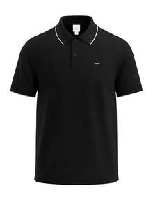 Calvin Klein Men's Polo Shirt Black - Black - View 4