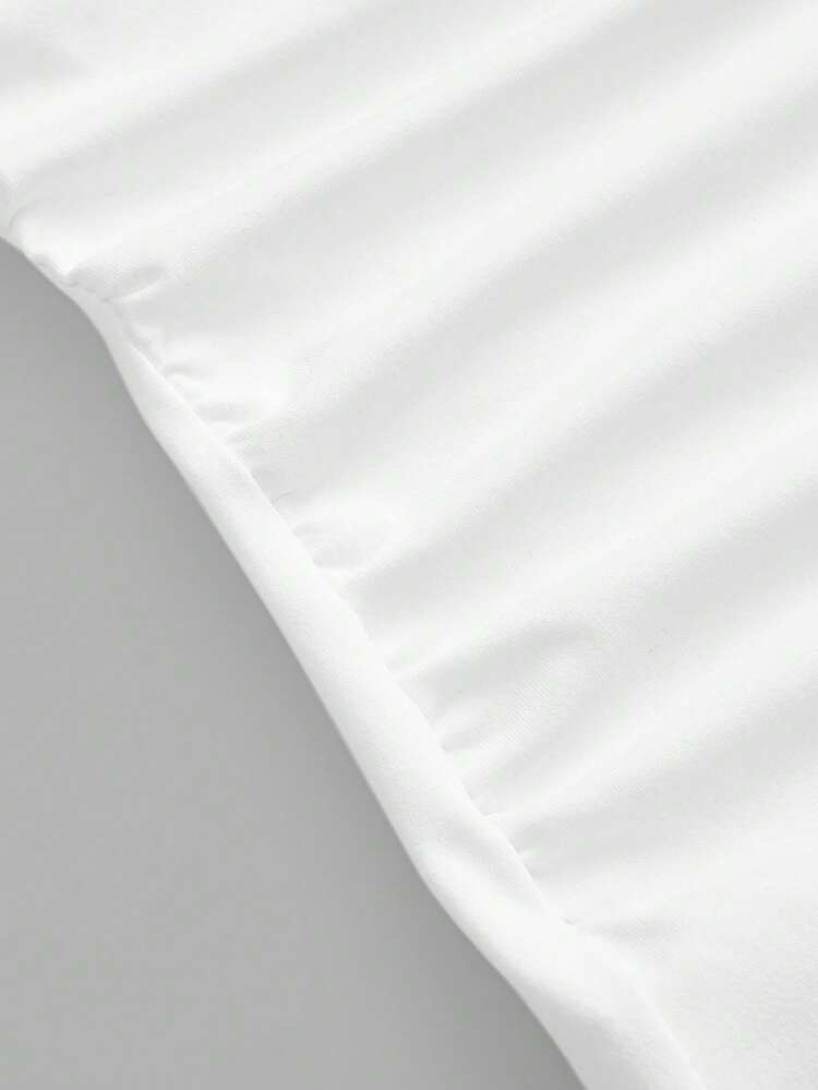 Pitira 儿童夏季服装 柔软白色连衣裙 少女白色垂褶领修身美人鱼连衣裙，派对白色正式连衣裙 优雅白色连衣裙 褶皱紧身连衣裙 白色经典连衣裙 吊带连衣裙 吊带白色连衣裙 褶皱白色连衣裙 白色连衣裙 舞会礼服 长裙白色吊带连衣裙 优雅白色连衣裙 白色吊带连衣裙 白色美人鱼连衣裙 经典白色连衣裙 - 白色 - 查看 3