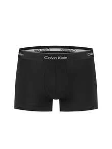 Calvin Klein 5 Pack Men's Boxers - Black W/Dtm Wb - View 2