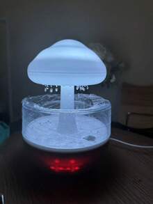 Relaxing Cloud Rain Diffuser Night Light Humidifier Raindrop Aromatherapy Machine Atomization Humidification Colorful Lamp Valentine's Day Gift - Multicolor - View 5