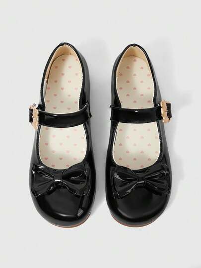 ROMWE Kawaii 女士时尚甜美蝴蝶结装饰平底鞋