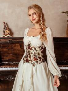 Myrelith 1pc Maple Leaf Casual Waist Belt