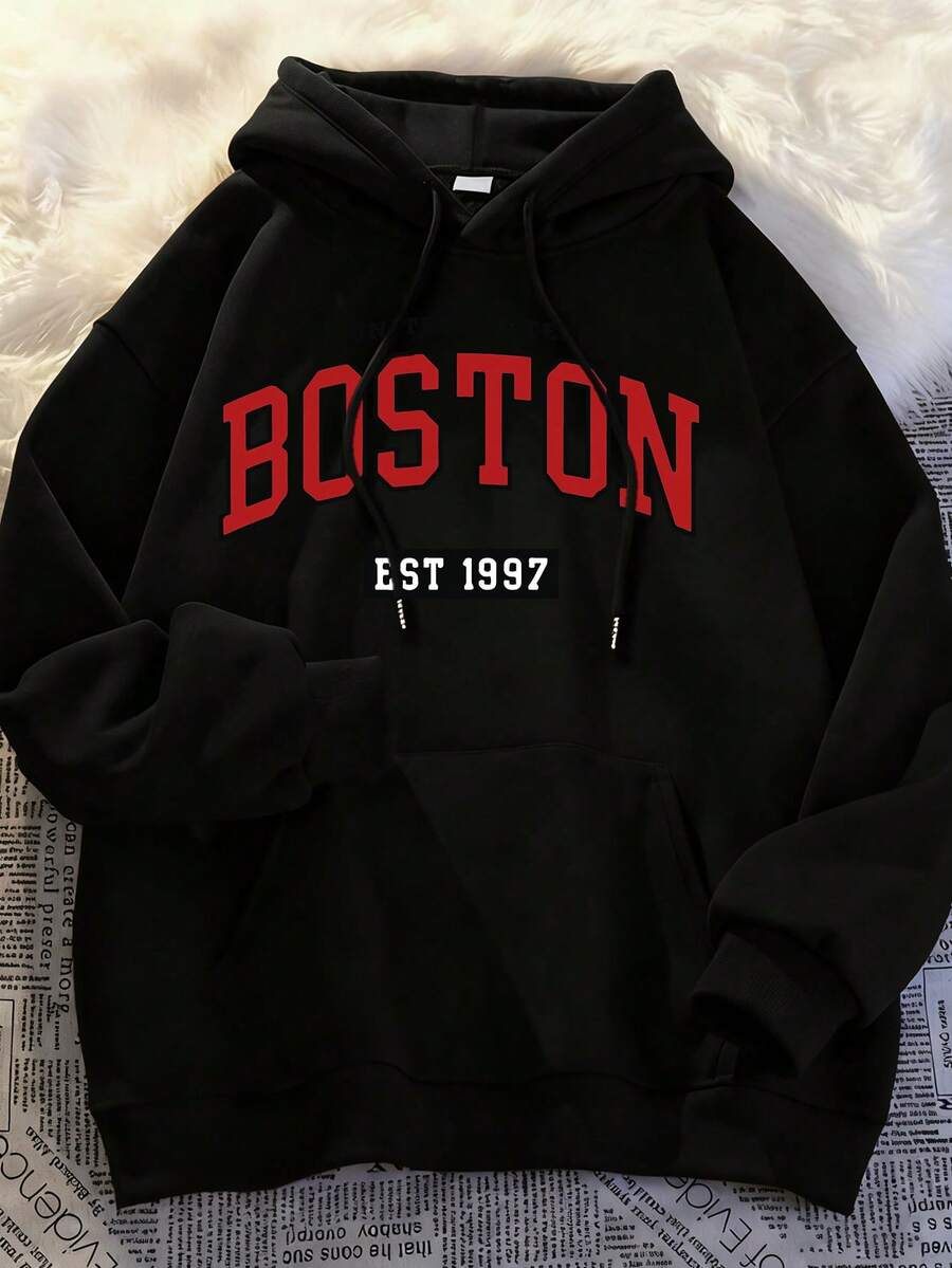 Men Hoodies - Black 4 - View 1