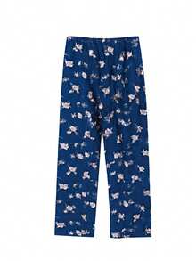Pijama de Navidad para hombre y mujer, 4 piezas de pijamas de invierno, conjunto de pijamas a juego para parejas, cita nocturna, aniversario, luna de miel, compromiso, regalos de boda para - Azul oscuro - Ver 5
