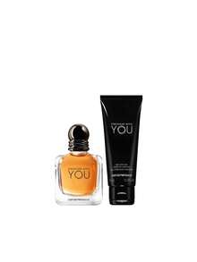 Armani Stronger With You Eau De Toilette 50 ml Gift Set - 藍色 - 查看 2