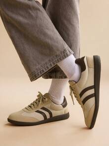 CUCCOO EASI Casual Comfortable Lace-Up Flat Men Sneakers For Christmas