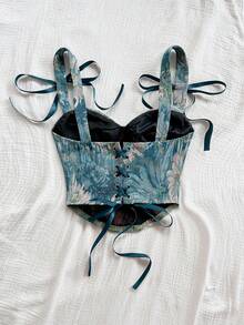 Soleia Summer And Spring Top Valentine's Day Carnival Party Beach Going Out Elegant Vacation Casual Top - Multicolor - View 2