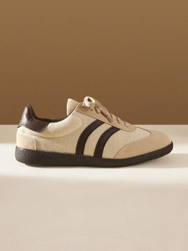 CUCCOO EASI Baskets plates à lacets confortables et décontractées pour hommes