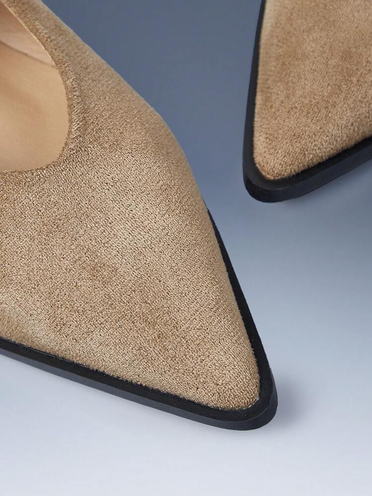 CUCCOO GRLICON Casual Solid Color Comfortable Pointed Toe Women Flats For Christmas