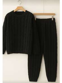 Women Lounge Sets - Black - View 1