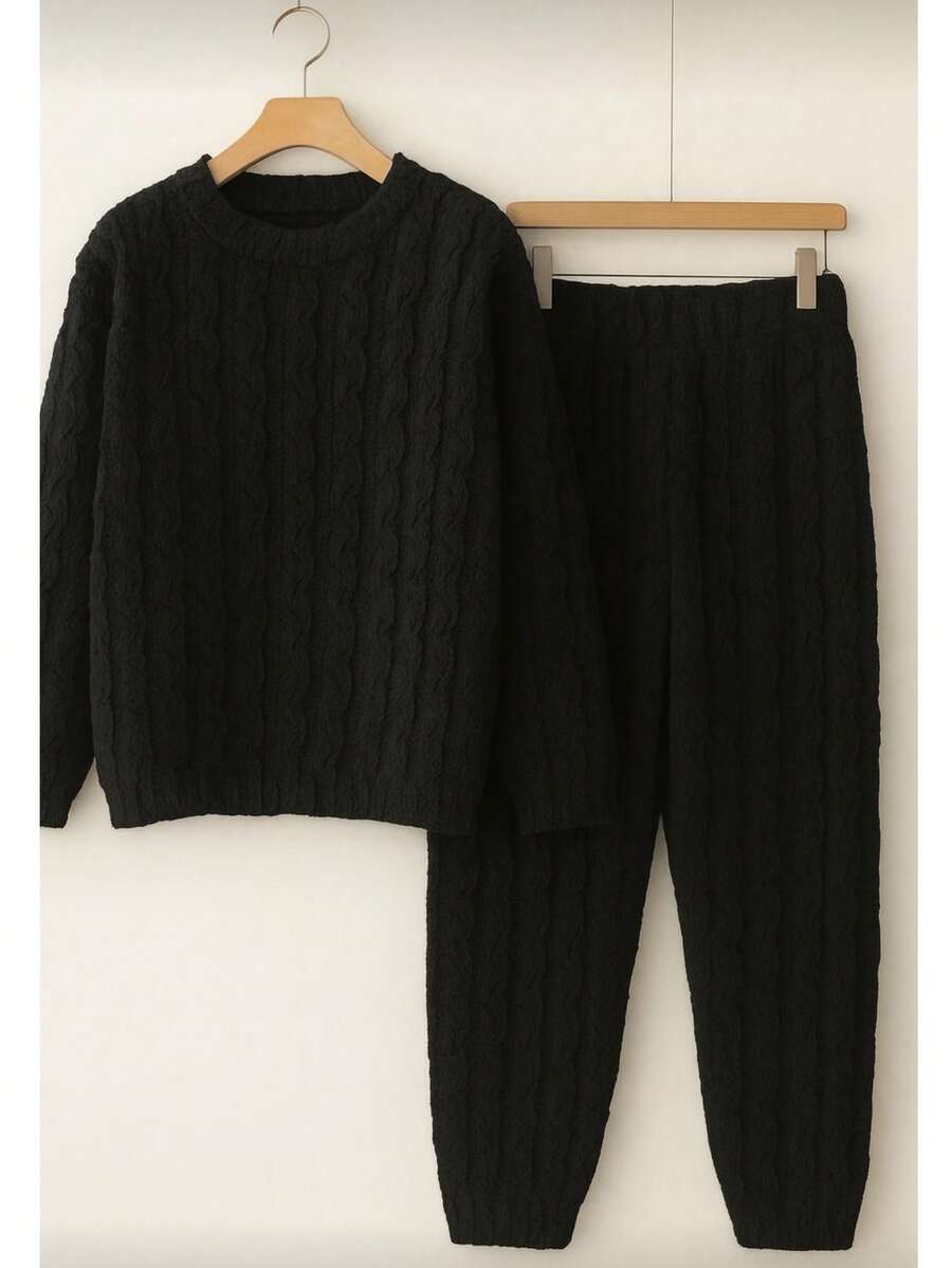 Women Lounge Sets - Black - View 1