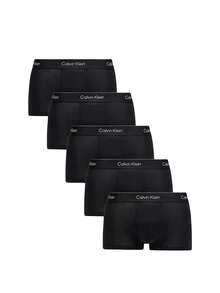 Calvin Klein 5 Pack Men's Boxers - Black - View 1