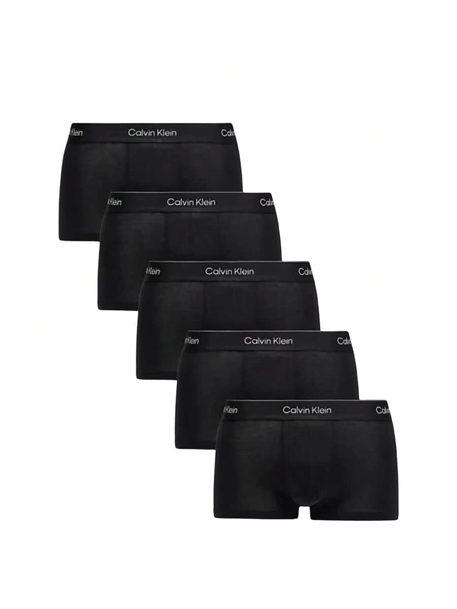 Calvin Klein 5 Pack Men's Boxers - Black - View 1