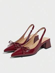 GAN AI Women Pumps - Red - View 4
