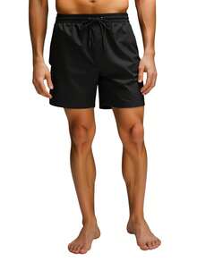 Calvin Klein Logo Tape Men's Swimshorts Black