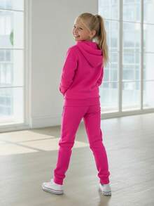 Young Girls Activewear - Pink - View 3