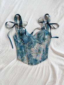 Soleia Summer And Spring Top Valentine's Day Carnival Party Beach Going Out Elegant Vacation Casual Top - Multicolor - View 7