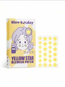 Parche de estrella amarilla SlowSunday para imperfecciones, con diseño de estrella amarilla linda, hecho de materiales hidrocoloides, de diseño ultrafino, de cobertura total, impermeable y transpirable, refrescante y cómodo, suave y no irritante, para antes del maquillaje y cuidado diario, mejor cobertura, para la cara y el Body, para cubrir granos e imperfecciones, estilo Y2K, ideal para citas, cumpleaños, aniversario u ocasión especial, para el Día de San Valentín, regalo de San Valentín, para el Ramadán, reuniones y regalos del festival del Ramadán, ideal para fiestas - Multicolor - Ver 6