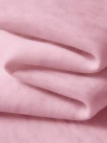 JNSQ Girls Autumn Outfit, Crew Neck Long Sleeve Sweatshirt Set, Bow & Floral Print Lace Trim Loose Sweatshirt Top Paired With Relaxed Straight Leg Sweatpants 2-Piece Set - Pink - View 9