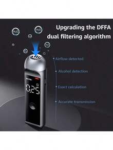 Automatic Alcohol Tester Professional Breath Alcohol Tester Rechargeable Breathalyzer Alcohol Test Tools