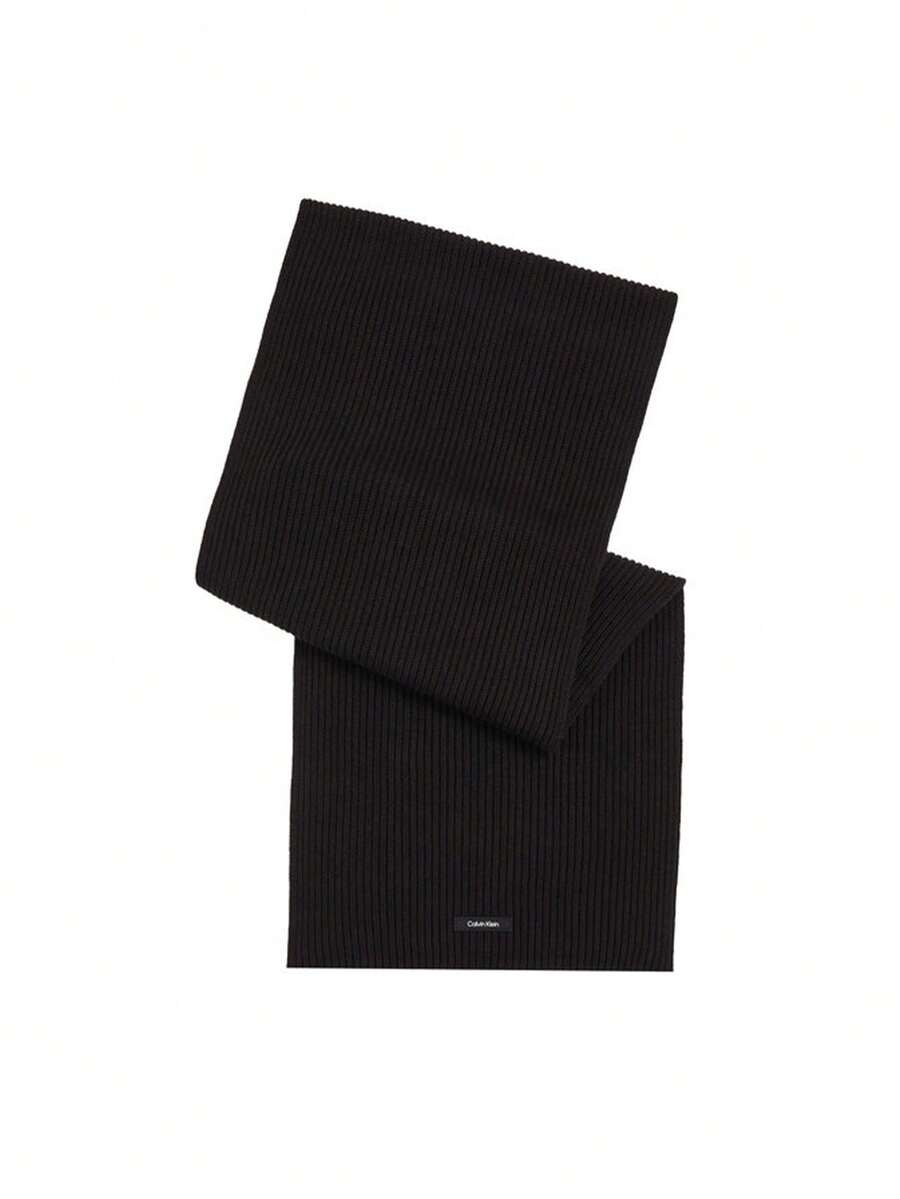 Calvin Klein Cashmere Men's Scarf Black - Black - View 1