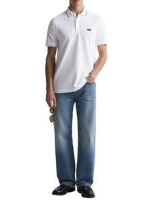Calvin Klein Men's Polo Shirt White - White - View 3