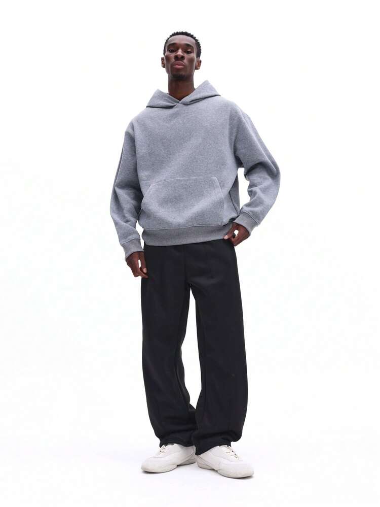 Elastic Waist Drawstring Sweatpants With Loose Fit