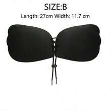 1Pc/4Pcs Sticky Bra, Backless Strapless Bra Push Up, Adhesive Invisible Lift Up Bras - Multicolor - View 17