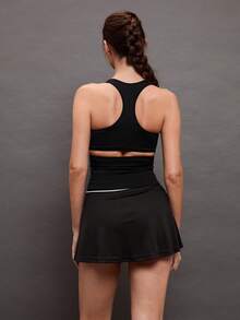 Activina Camiseta deportiva ajustada con espalda de tirantes recortados