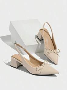 GAN AI Women Pumps - Apricot - View 4