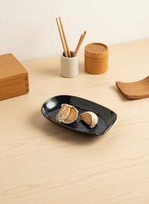 Ceramic Kitchen Utensil Holder, Spoon Rest Rack, Vintage Ceramic Soup Spoon Holder, Ladle Tray, Cookware Storage Tray, Coffee & Dessert Spoon Resting Plate, Ideal Mother's Day & Christmas Gift, Vintage Kiln-Fired Multicolor Design