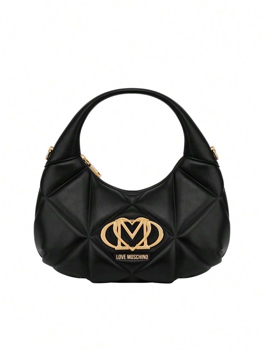 Women's Shoulder Bag Black - Black - View 1