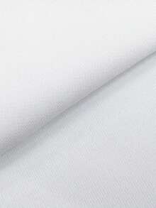 Resyla Ombre Blue Digital Print Casual Pullover Sweatshirt With Drawstring, A Gift For Friends - White - View 4